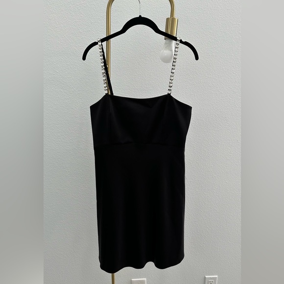 Alice + Olivia Rhinestone Strap Mini Dress - Picture 8 of 11